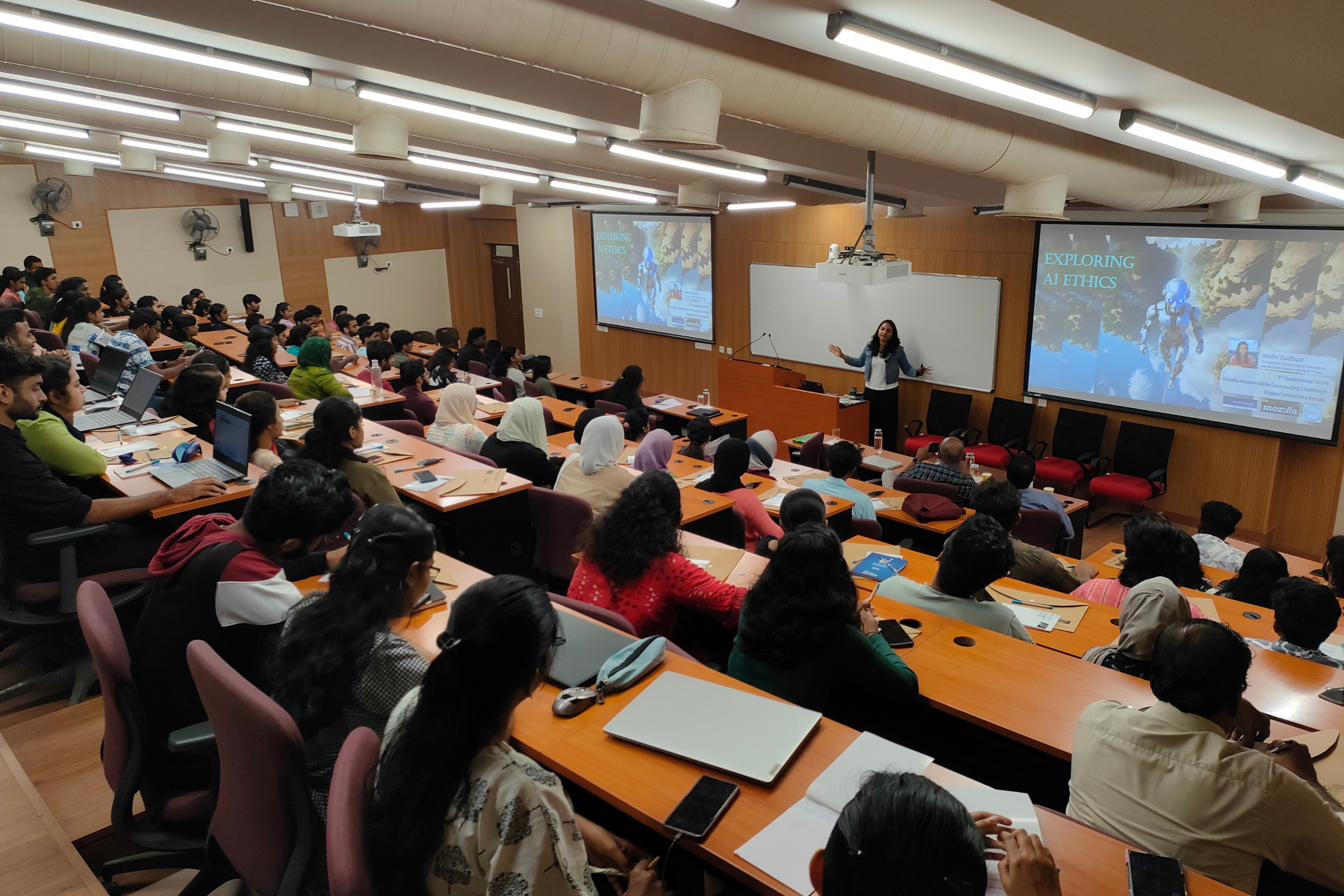 Exploring AI Ethics –  for post-graduate students at Digital University Kerala as part of Mozilla Responsible Computing Challenge