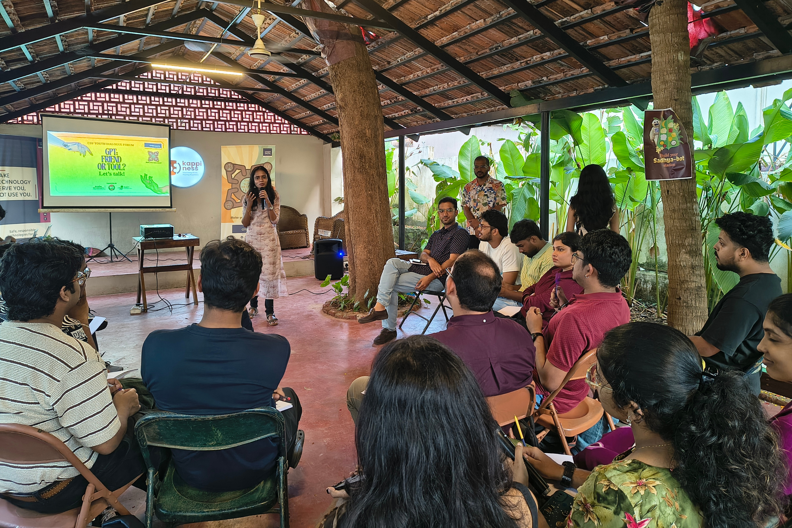 CDF Youth Dialogue Forum 'GPT: Friend or Tool?' –  in partnership with NADI Foundation, Tatvika Avalokanam, WhT at Kappiness Mental Health Cafe